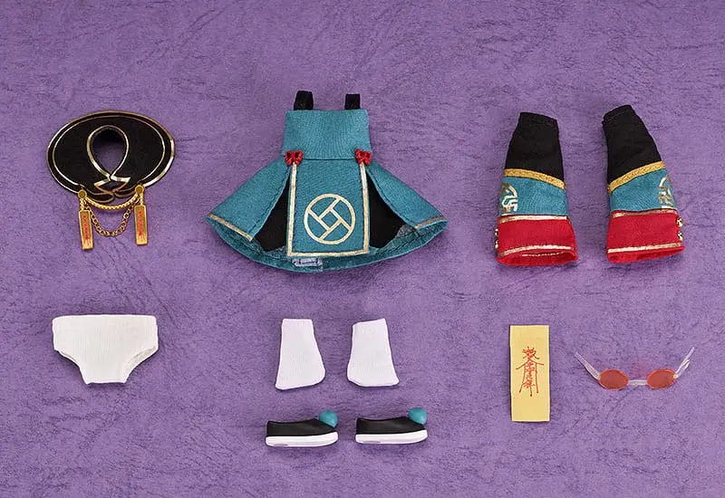 Original Character Nendoroid Doll akcijska figura Chinese-Style Jiangshi dvojčka: Ginger 14 cm fotografija izdelka