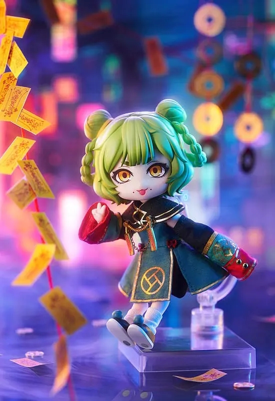 Original Character Nendoroid Doll akcijska figura Chinese-Style Jiangshi dvojčka: Ginger 14 cm fotografija izdelka
