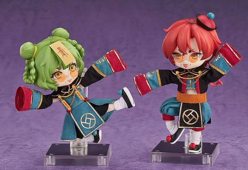 Original Character Nendoroid Doll akcijska figura Chinese-Style Jiangshi dvojčka: Ginger 14 cm fotografija izdelka