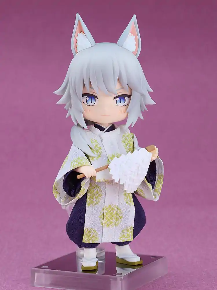 Original Character Nendoroid Doll akcijska figura Fox Kannushi: Rei 14 cm fotografija izdelka