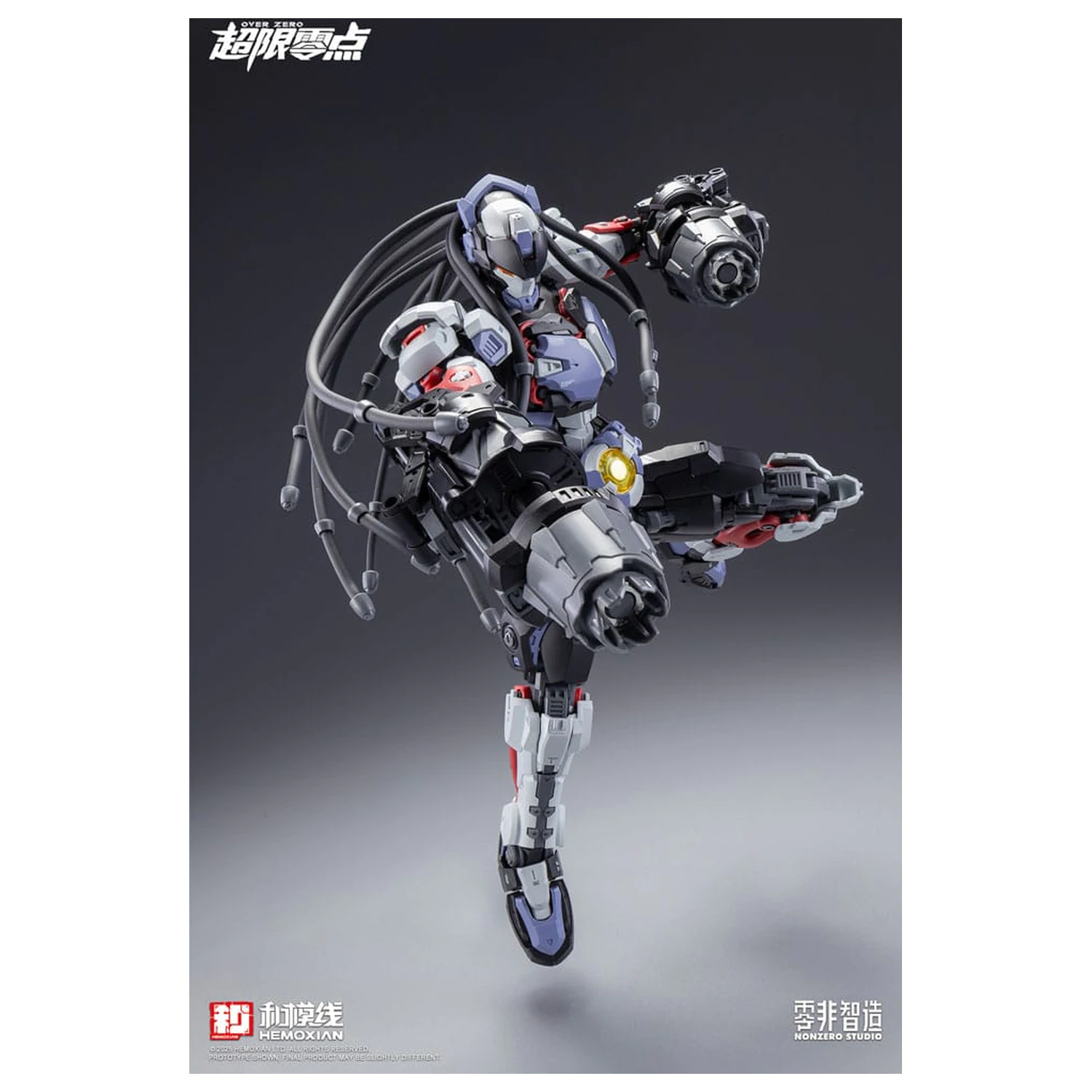 Original Character Over Zero Series Komplet modela 1/10 Baki 21 cm fotografija izdelka