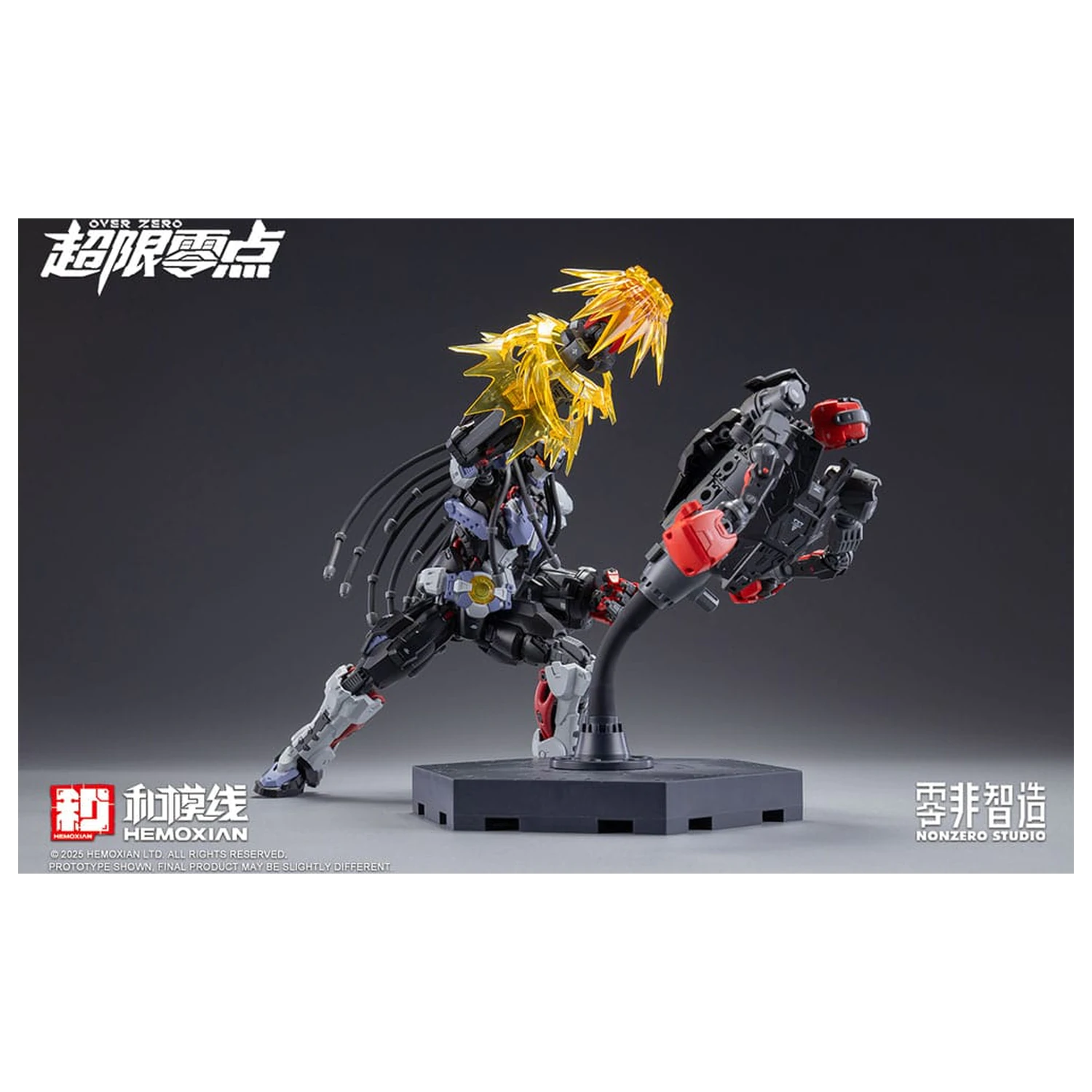 Original Character Over Zero Series Komplet modela 1/10 Baki 21 cm fotografija izdelka