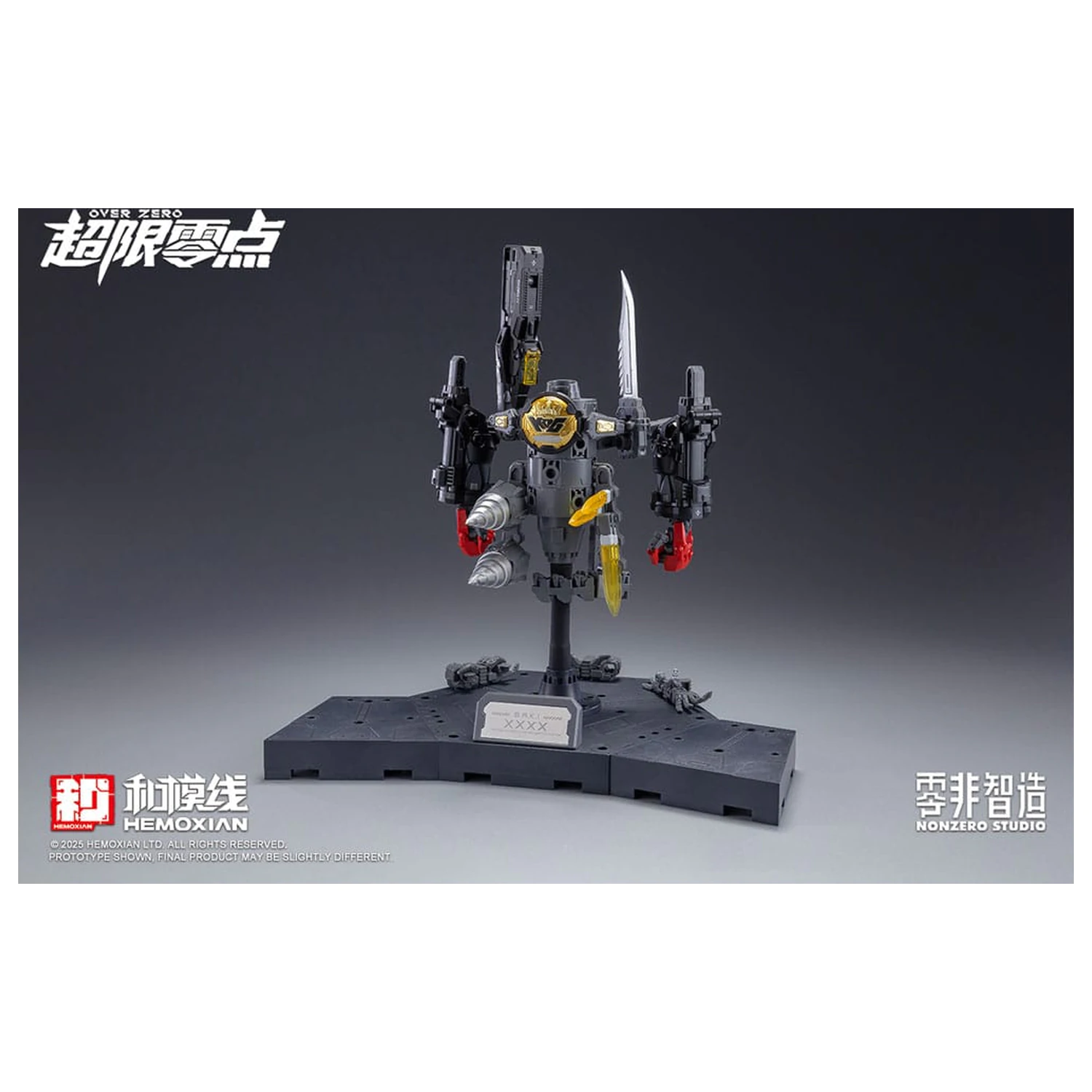 Original Character Over Zero Series Komplet modela 1/10 Baki 21 cm fotografija izdelka