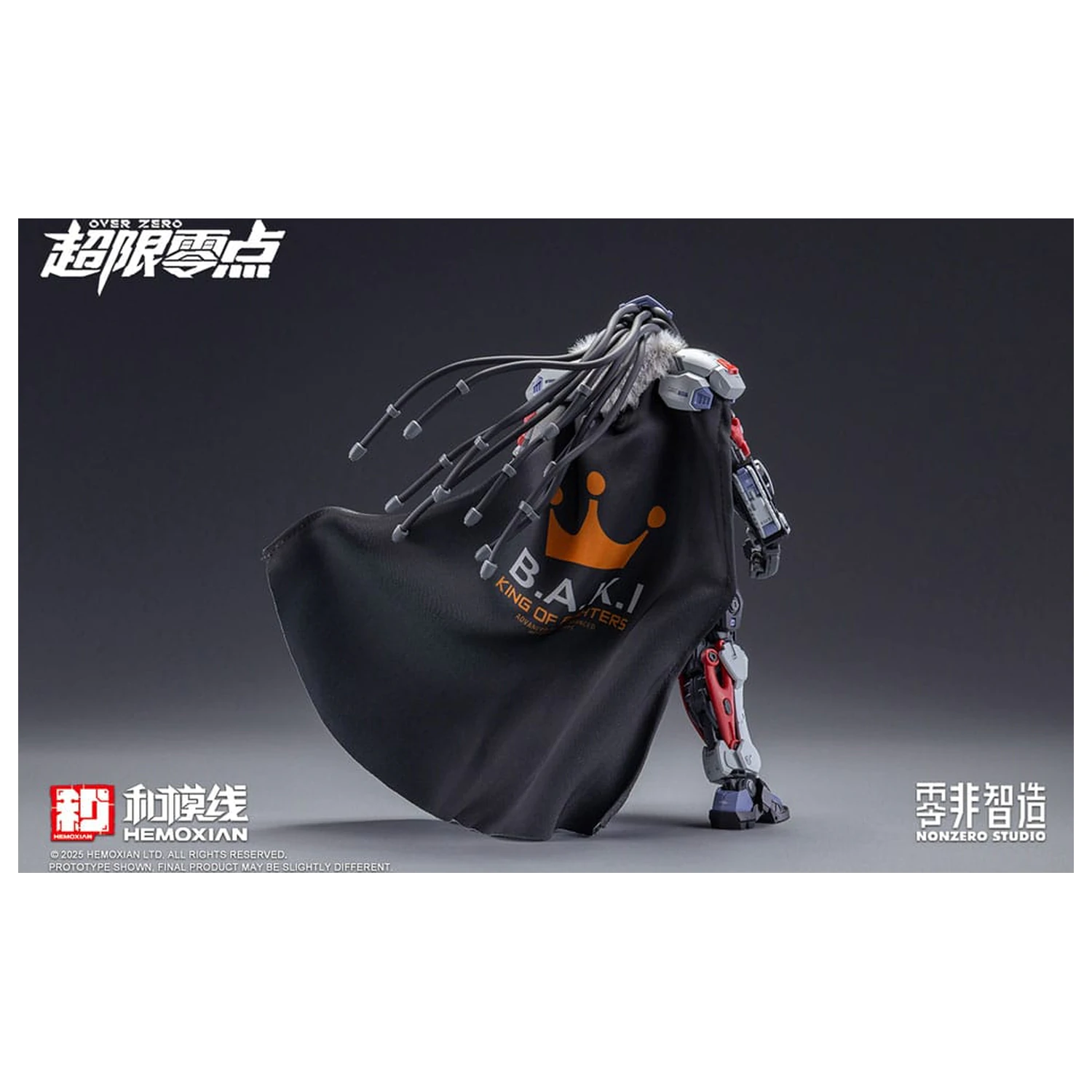 Original Character Over Zero Series Komplet modela 1/10 Baki 21 cm fotografija izdelka