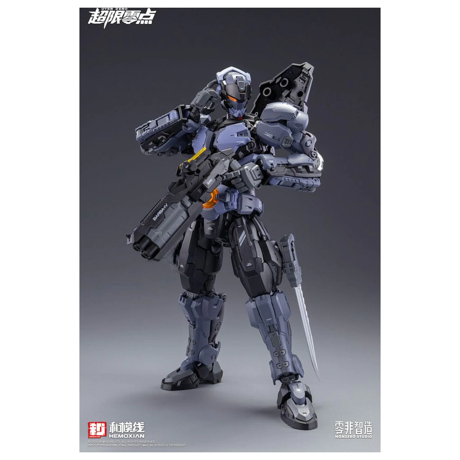 Original Character Over Zero Series Komplet modela 1/10 Baki 21 cm fotografija izdelka