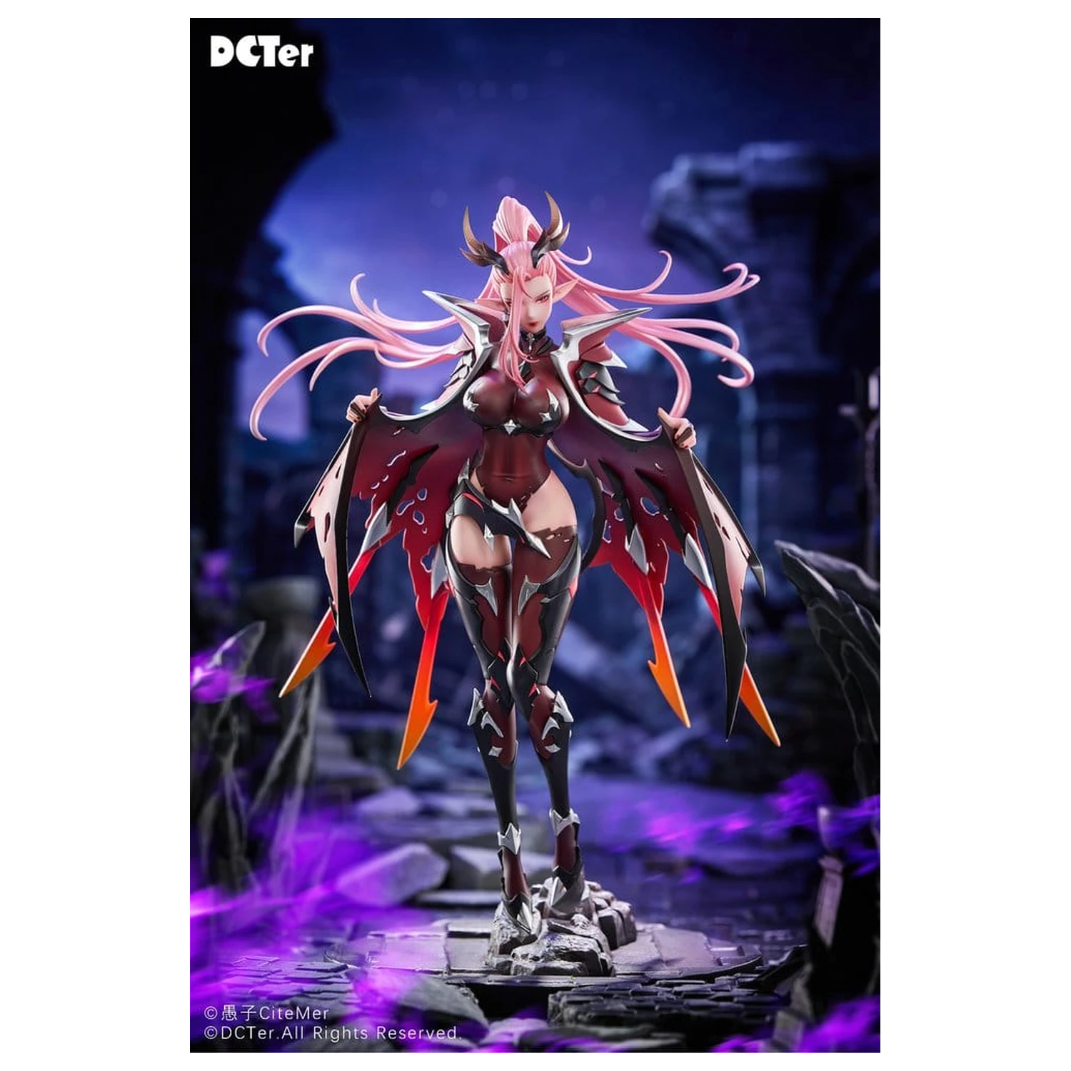 Original Character PU figura 1/7 Heslion Draco Bellatrix Feminina 27 cm fotografija izdelka