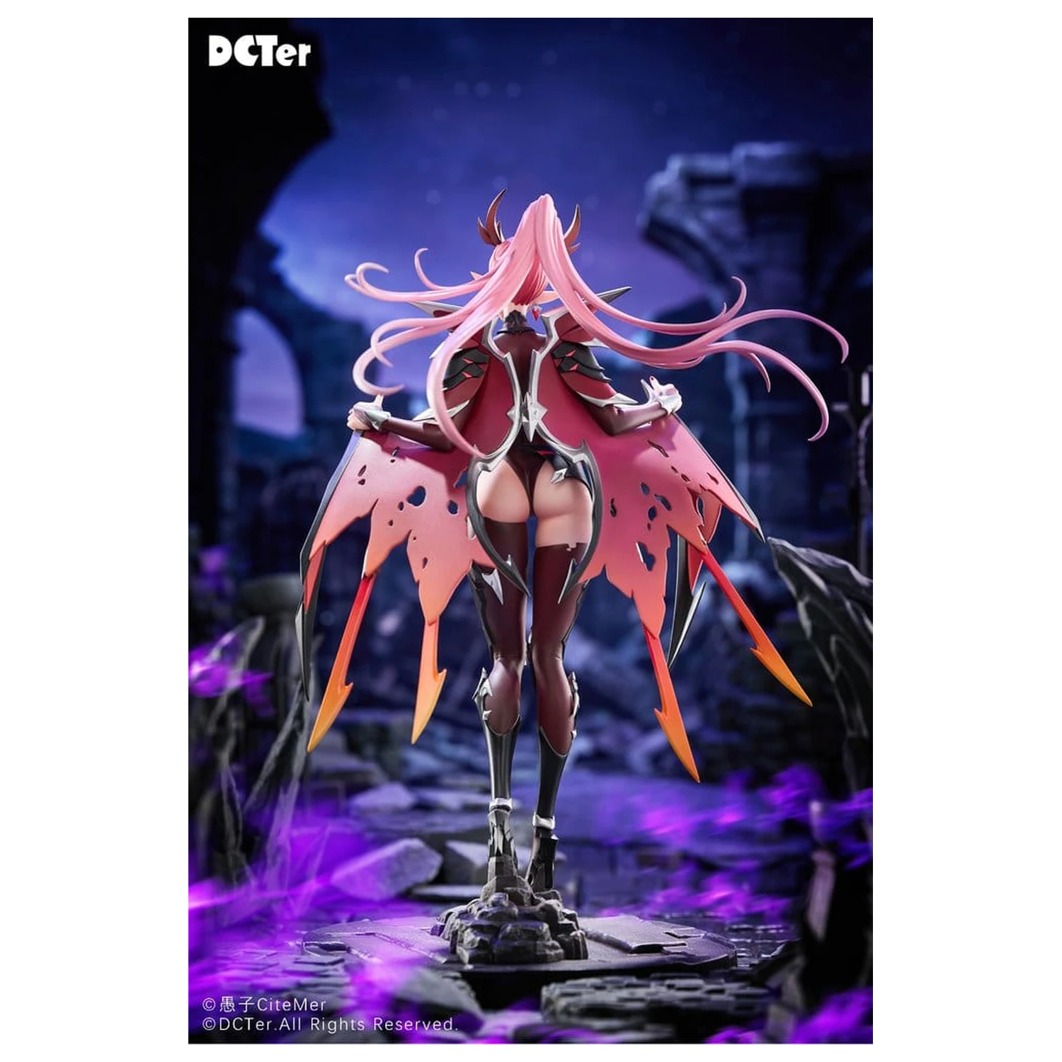 Original Character PU figura 1/7 Heslion Draco Bellatrix Feminina 27 cm fotografija izdelka
