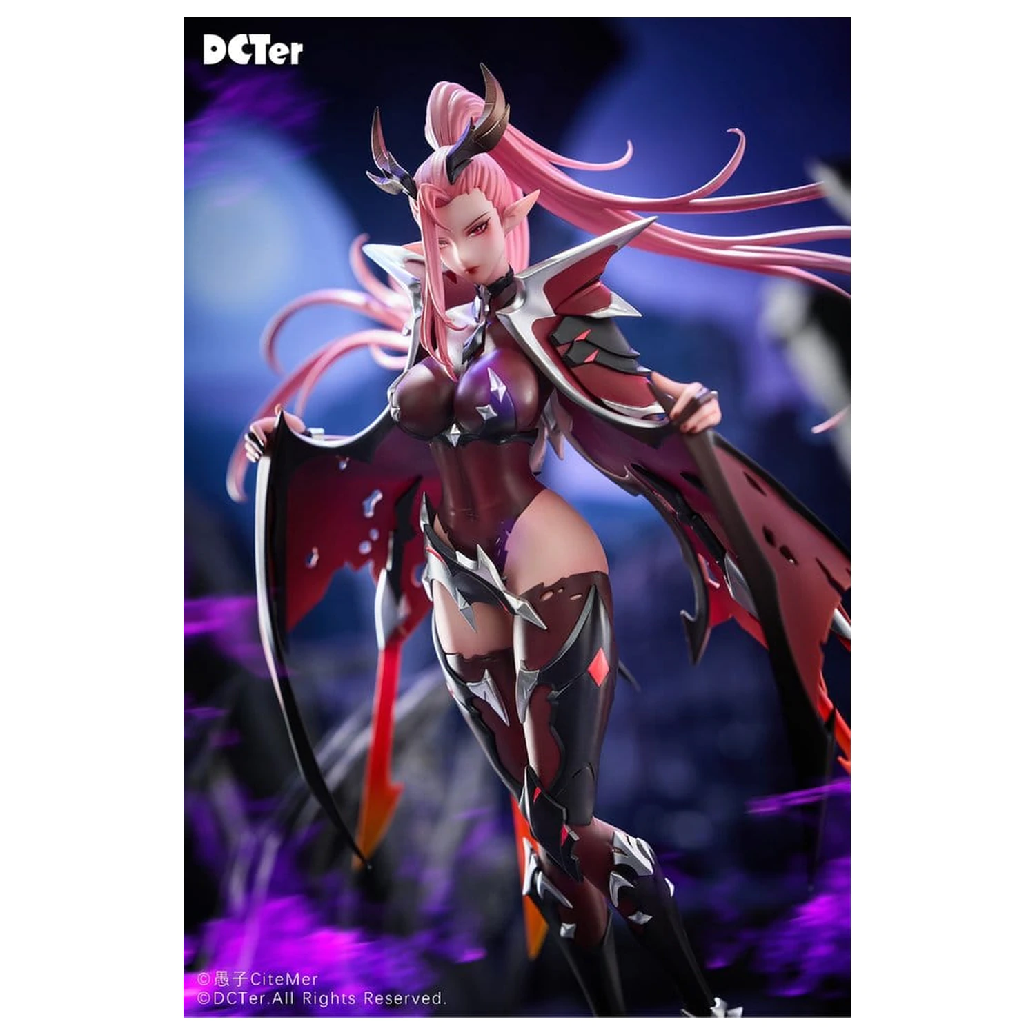 Original Character PU figura 1/7 Heslion Draco Bellatrix Feminina 27 cm fotografija izdelka