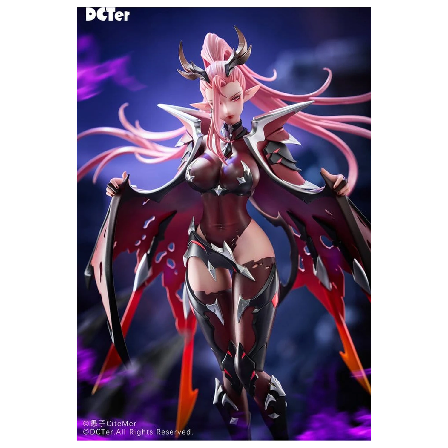 Original Character PU figura 1/7 Heslion Draco Bellatrix Feminina 27 cm fotografija izdelka