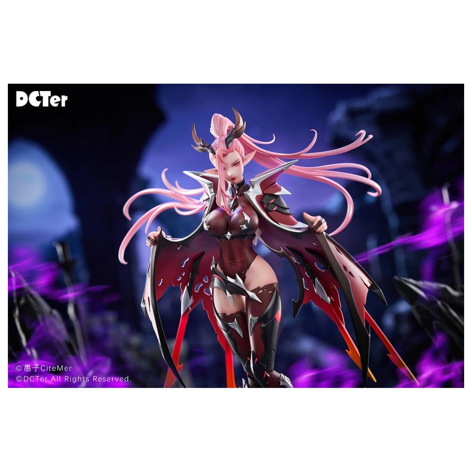 Original Character PU figura 1/7 Heslion Draco Bellatrix Feminina 27 cm fotografija izdelka