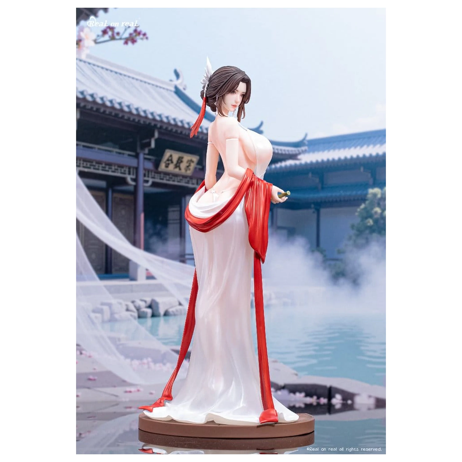 Original Character PVC 1/6 Qing Yun kip figuro 31 cm fotografija izdelka
