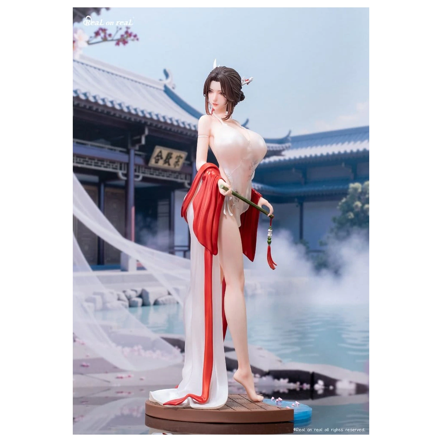 Original Character PVC 1/6 Qing Yun kip figuro 31 cm fotografija izdelka