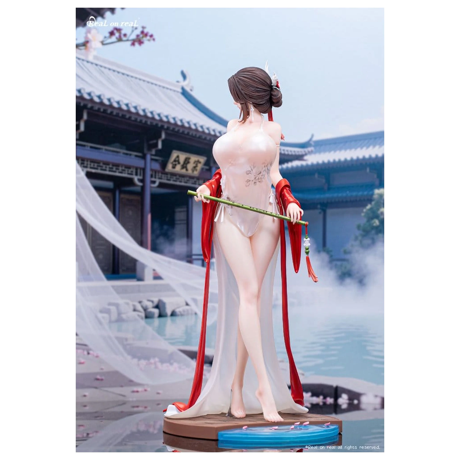 Original Character PVC 1/6 Qing Yun kip figuro 31 cm fotografija izdelka