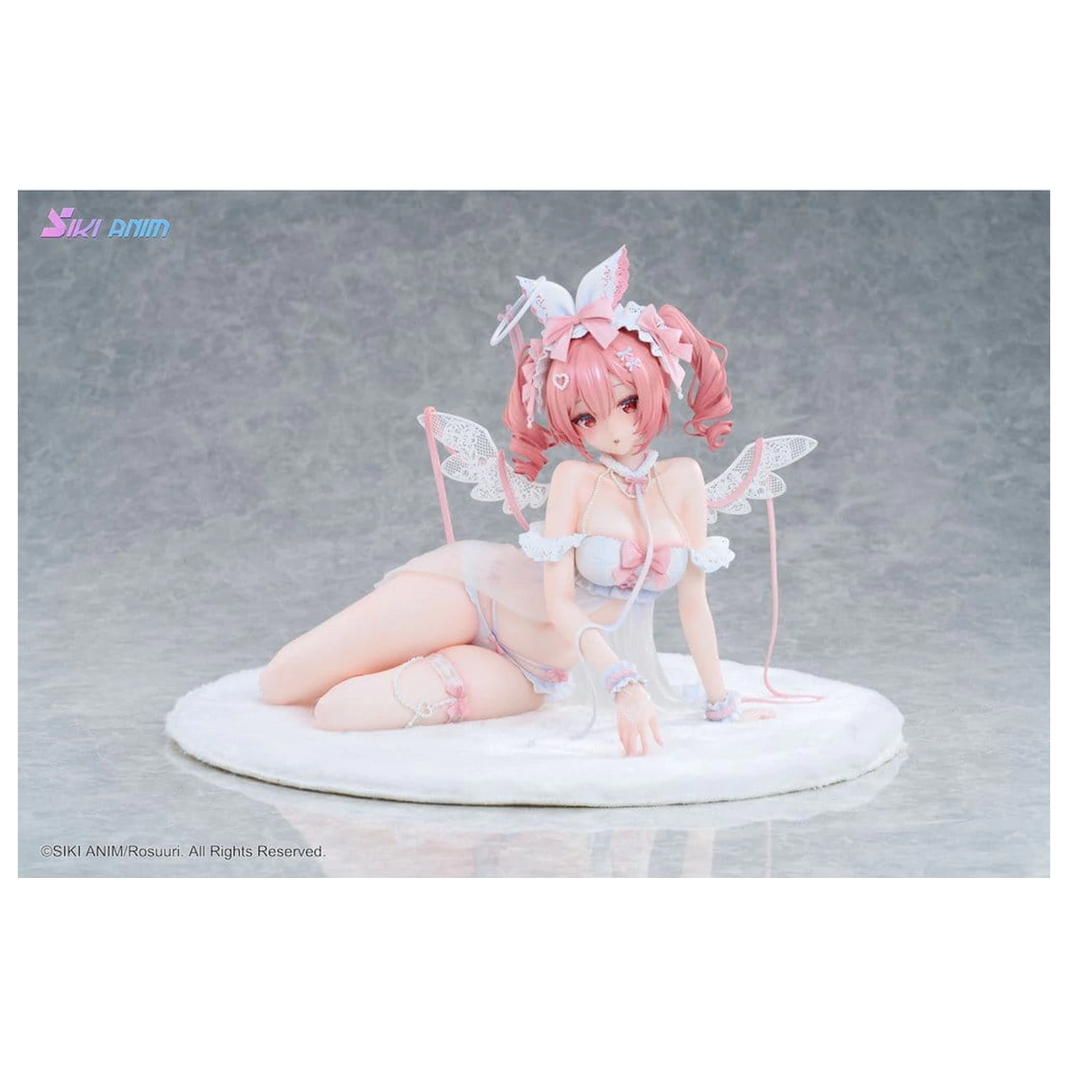 Original Character PVC figurica 1/4 White Rabbit Rosu Angel Ver. Illustrated by Rosuuri Bonus Edition 23 cm fotografija izdelka
