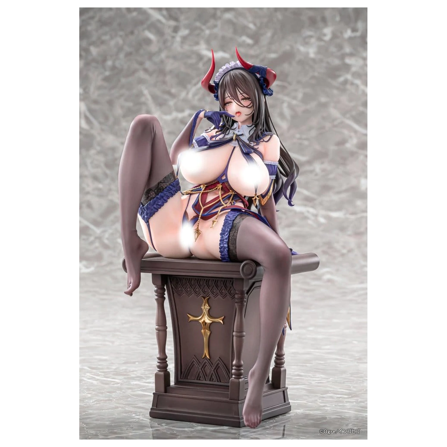 Original Character PVC figura 1/6 Seishori Sister "Petronille" Succubus Outfit Ver. ilustracija Ogre Deluxe Edition 25 cm fotografija izdelka