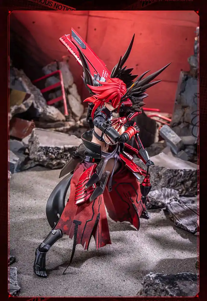 Original Character Brezšivna akcijska figura 1/9 Wolf-Mastiff Force Karas Samurai 20 cm fotografija izdelka
