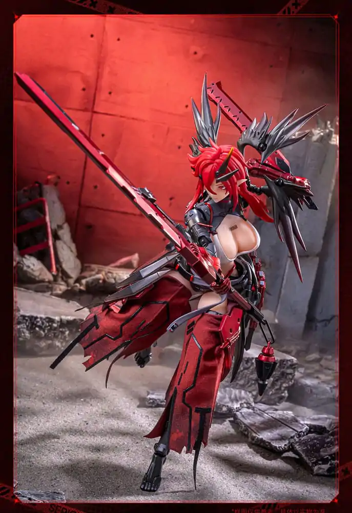 Original Character Brezšivna akcijska figura 1/9 Wolf-Mastiff Force Karas Samurai 20 cm fotografija izdelka