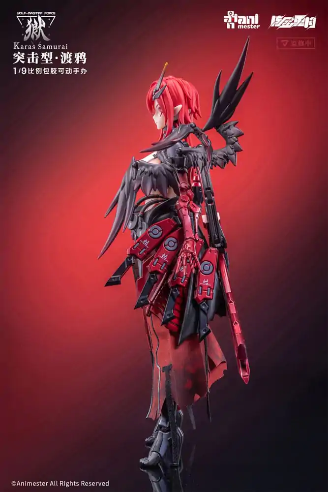 Original Character Brezšivna akcijska figura 1/9 Wolf-Mastiff Force Karas Samurai 20 cm fotografija izdelka