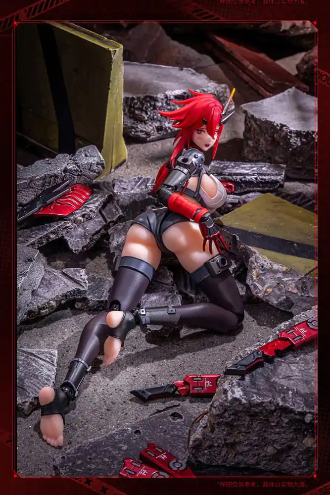 Original Character Brezšivna akcijska figura 1/9 Wolf-Mastiff Force Karas Samurai 20 cm fotografija izdelka