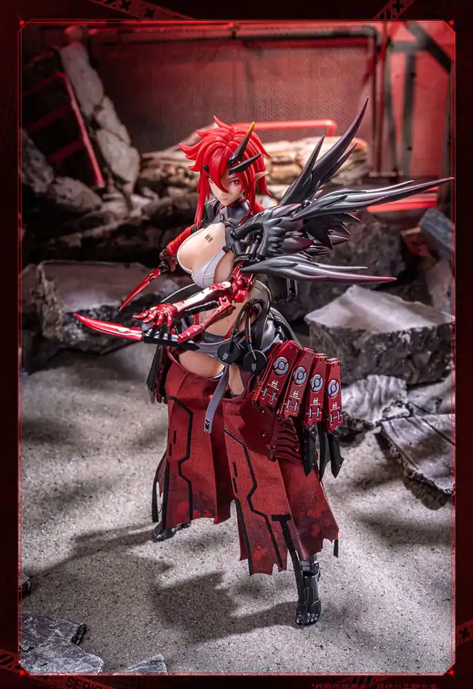 Original Character Brezšivna akcijska figura 1/9 Wolf-Mastiff Force Karas Samurai 20 cm fotografija izdelka