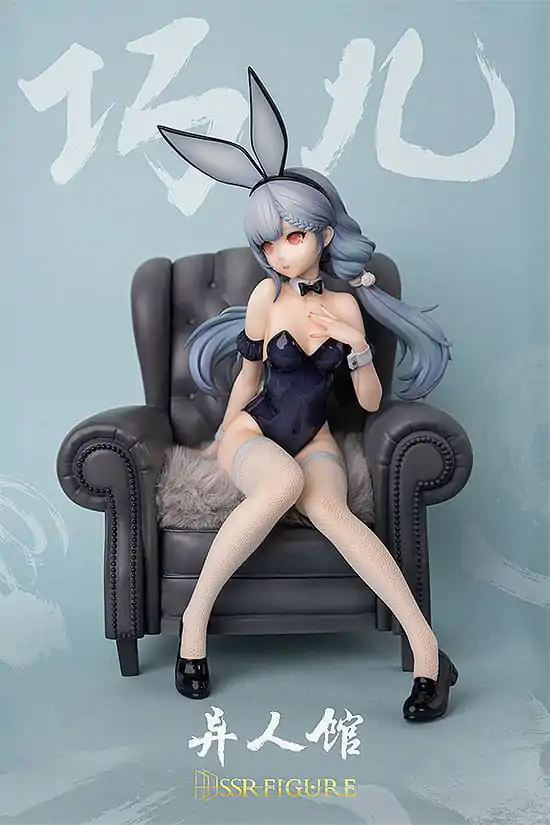 Original Character SSR PVC Kip 1/7 Yi Ren Guan - House of Unhumans Qiao Er: Bunny Ver. 20 cm fotografija izdelka