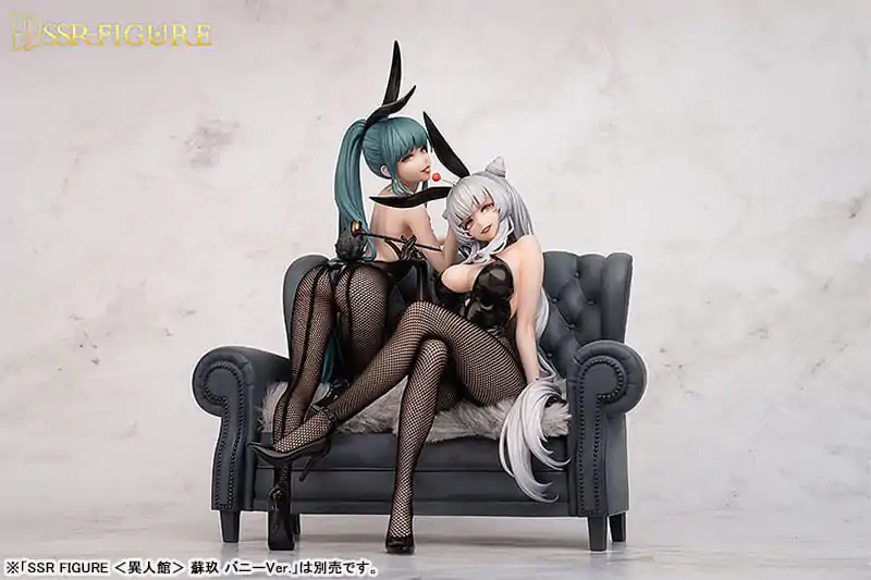 Original Character SSR PVC kip 1/7 Yi Ren Guan - House of Unhumans Yue Li Bunny Ver. 18 cm fotografija izdelka
