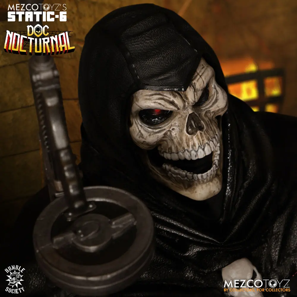 Original Character Static-6 PVC Kip 1/6 Rumble Society - Doc Nocturnal 38 cm fotografija izdelka