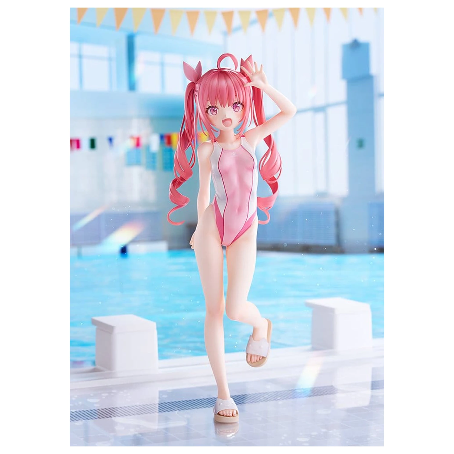 Original Character Swimsuit Silhouette PVC figura 1/7 Watora Swimsuit Ver. design Kani biimu 23 cm fotografija izdelka