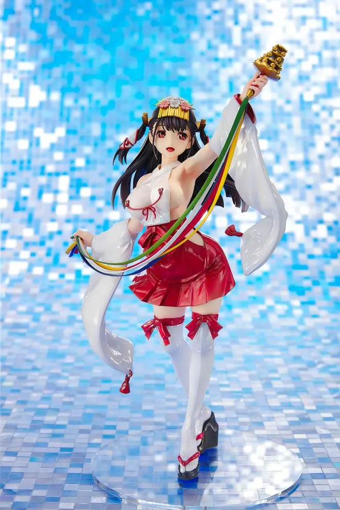 Original Character PVC Kip Tight na Oshigoto #2 - Shrine Maiden Akane Kagura 25 cm fotografija izdelka