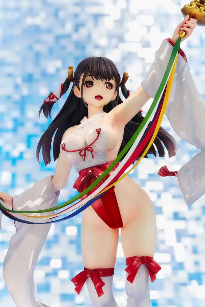 Original Character PVC Kip Tight na Oshigoto #2 - Shrine Maiden Akane Kagura 25 cm fotografija izdelka
