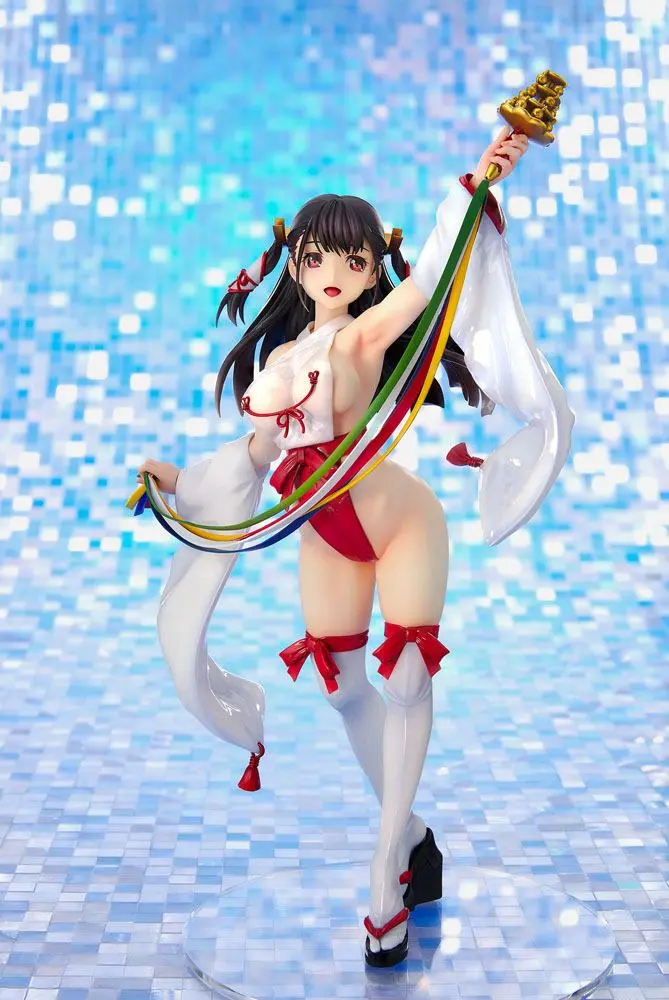 Original Character PVC Kip Tight na Oshigoto #2 - Shrine Maiden Akane Kagura 25 cm fotografija izdelka