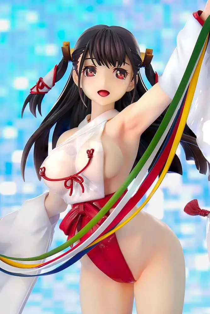 Original Character PVC Kip Tight na Oshigoto #2 - Shrine Maiden Akane Kagura 25 cm fotografija izdelka