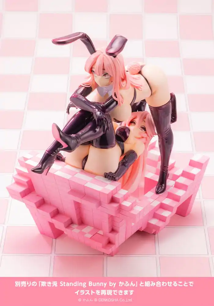 Original Character Trick Bunnies PVC kip 1/7 Sitting Bunny Ilustracija by Kafun 24 cm fotografija izdelka