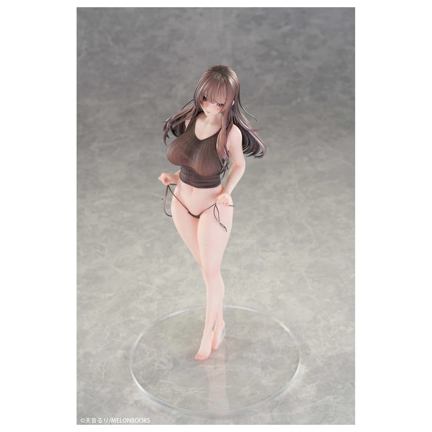 Original Character PVC figura Tsukino Oneesan, ilustriral Ruri Amane, 28 cm fotografija izdelka