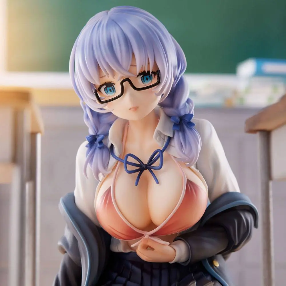 Original Character PVC Kip Yuyu Ichino Illustration Class Representative in My Class 16 cm fotografija izdelka