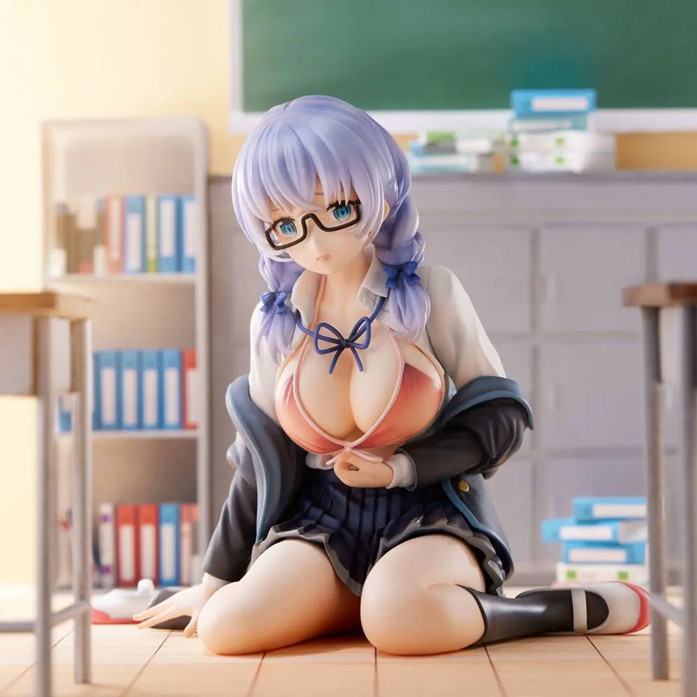Original Character PVC Kip Yuyu Ichino Illustration Class Representative in My Class 16 cm fotografija izdelka