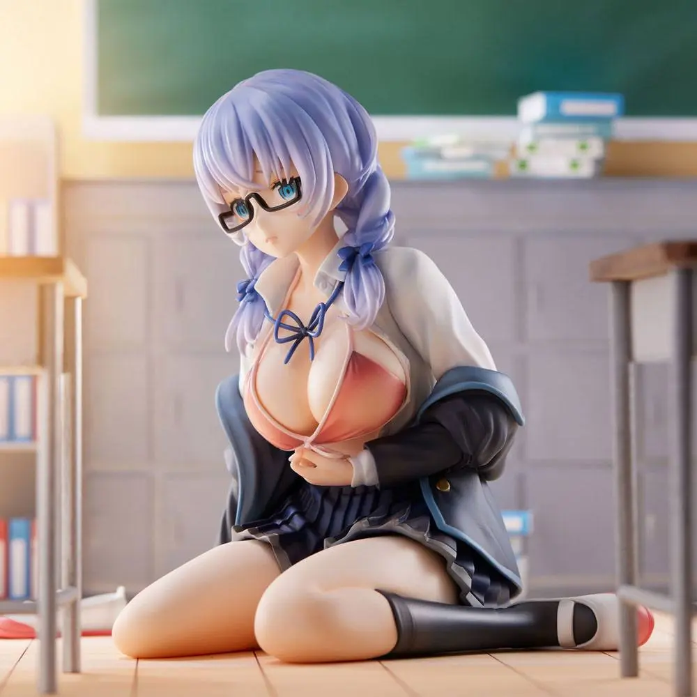 Original Character PVC Kip Yuyu Ichino Illustration Class Representative in My Class 16 cm fotografija izdelka