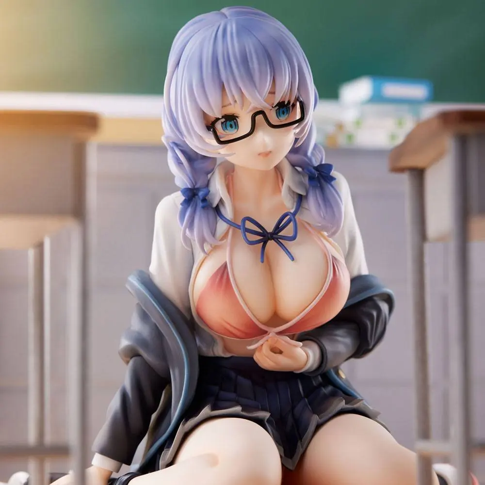 Original Character PVC Kip Yuyu Ichino Illustration Class Representative in My Class 16 cm fotografija izdelka
