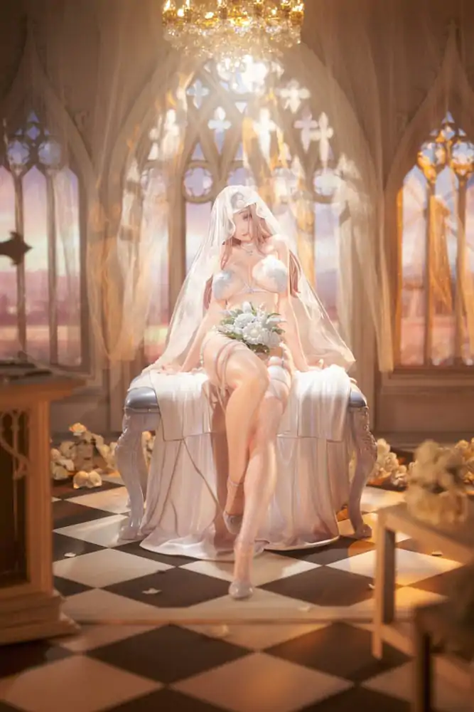 Originalna ilustracija PVC kip 1/4 Marry me Ilustriral LOVECACAO Bonus vključen Omejena izdaja 31 cm fotografija izdelka