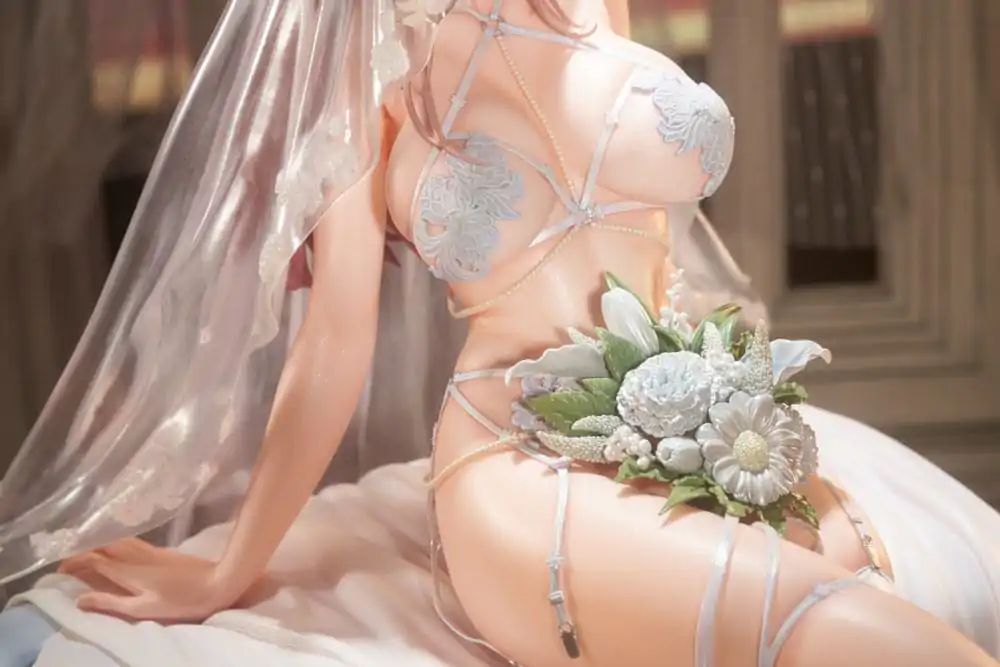Originalna ilustracija PVC kip 1/4 Marry me Ilustriral LOVECACAO Bonus vključen Omejena izdaja 31 cm fotografija izdelka
