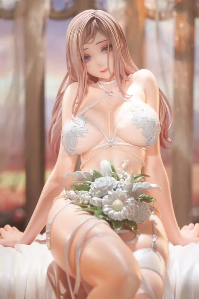 Originalna ilustracija PVC kip 1/4 Marry me Ilustriral LOVECACAO Bonus vključen Omejena izdaja 31 cm fotografija izdelka
