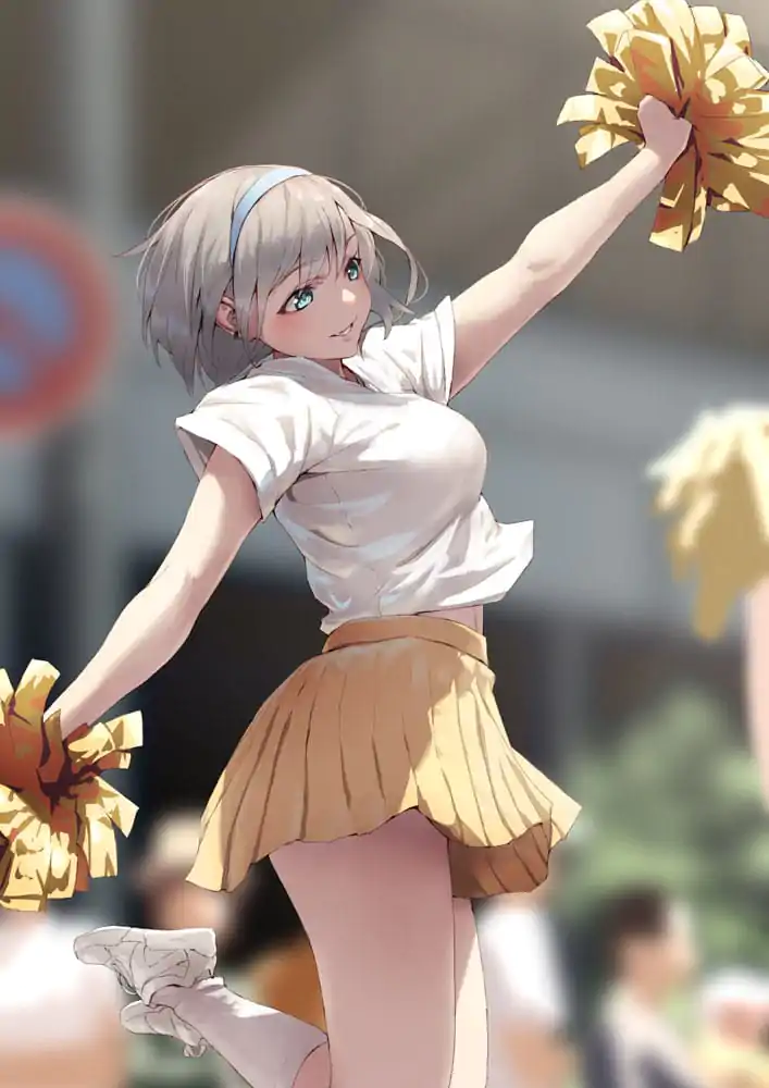 Original Illustration PVC Kip 1/6 Cheerleader Riku illustration by Jonsun Limited Edition 29 cm fotografija izdelka
