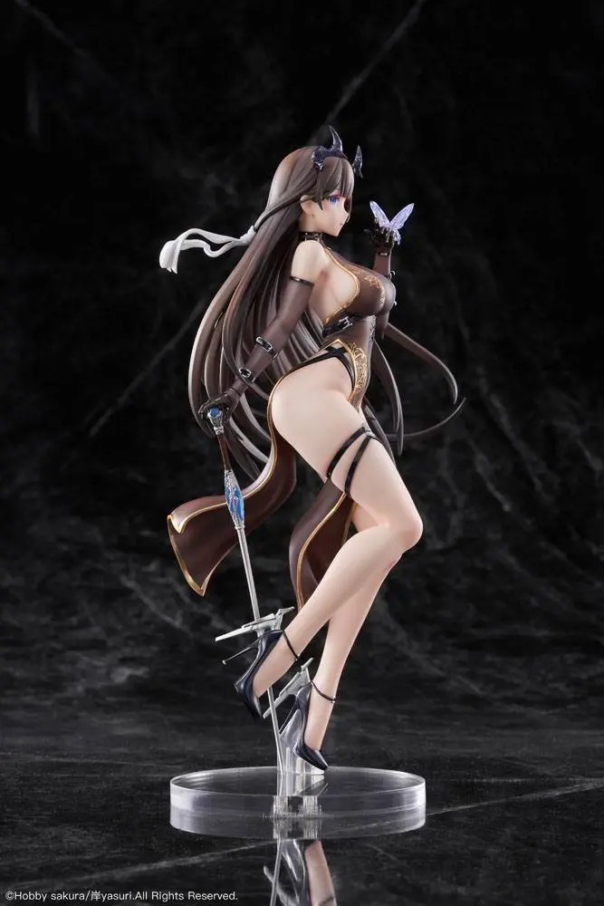 Original Illustration PVC Kip 1/6 Moen Devil Ver. Illustration by Kishi Yasuri 26 cm fotografija izdelka