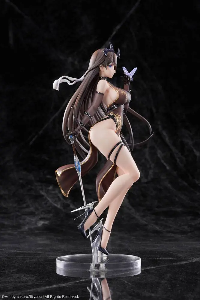 Original Illustration PVC Kip 1/6 Moen Devil Ver. Illustration by Kishi Yasuri 26 cm fotografija izdelka