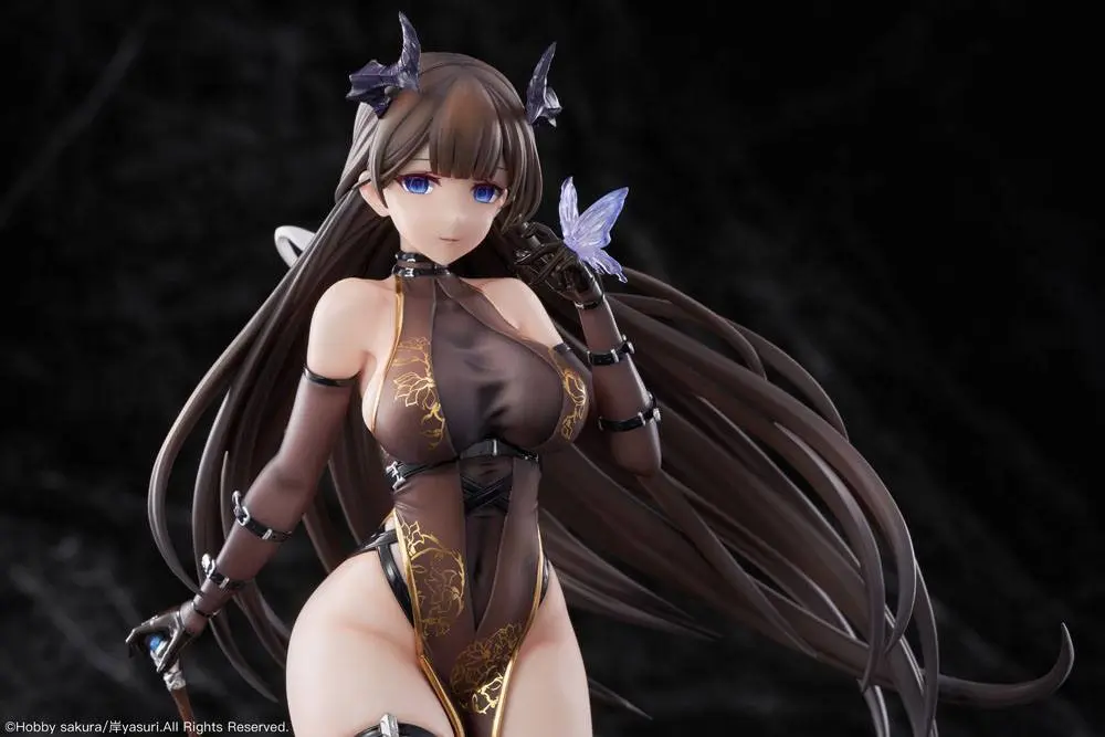 Original Illustration PVC Kip 1/6 Moen Devil Ver. Illustration by Kishi Yasuri 26 cm fotografija izdelka