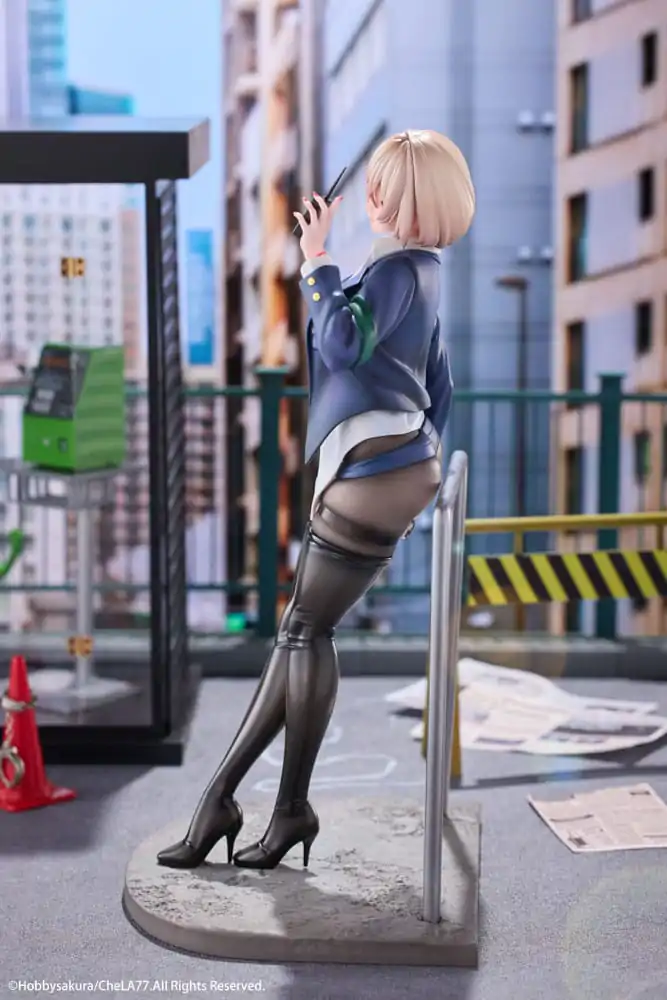 Original Illustration PVC Kip 1/6 Naughty Police Woman Illustration by CheLA77 27 cm fotografija izdelka