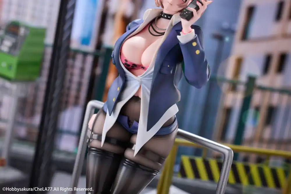 Original Illustration PVC Kip 1/6 Naughty Police Woman Illustration by CheLA77 27 cm fotografija izdelka