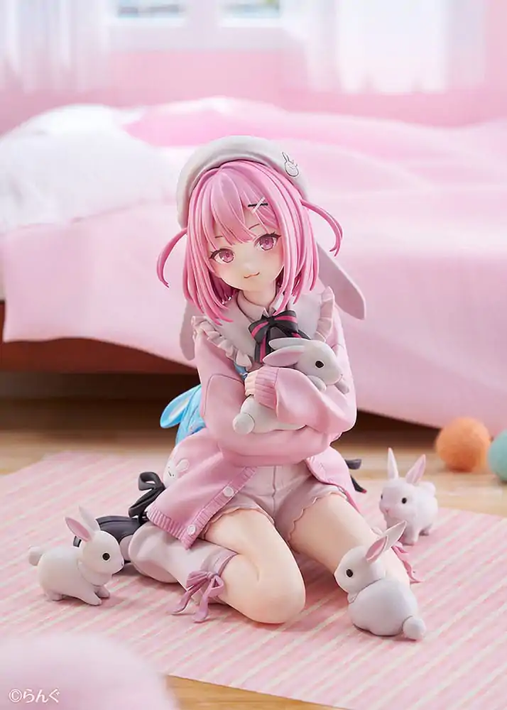 Original Illustration PVC Kip 1/6 Toshishita Kanojo Illustration by ran9u 17 cm fotografija izdelka