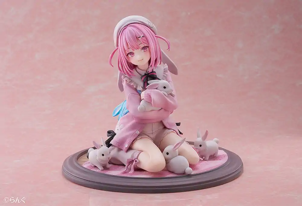 Original Illustration PVC Kip 1/6 Toshishita Kanojo Illustration by ran9u 17 cm fotografija izdelka
