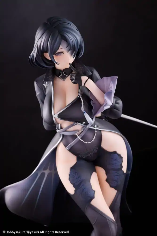 Original Illustration PVC Kip 1/7 Nevaostro Illustrated by Kishi Yasuri Limited Edition 25 cm fotografija izdelka